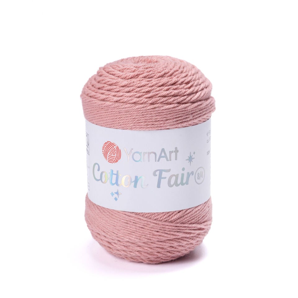 YARNART COTTON FAIR 8/4 - ÖRGÜ İPİ GÜL KURUSU - 5533