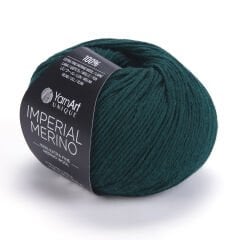 YARNART IMPERIAL MERINO - EL ÖRGÜ İPİ ZÜMRÜT YEŞİLİ - 3335