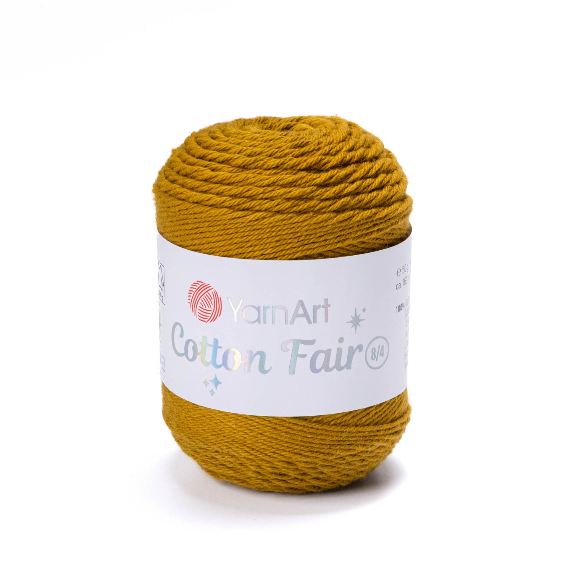YARNART COTTON FAIR 8/4 - ÖRGÜ İPİ HARDAL - 5522