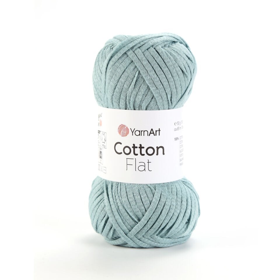 YARNART COTTON FLAT - ÖRGÜ İPİ SU YEŞİLİ - 6728