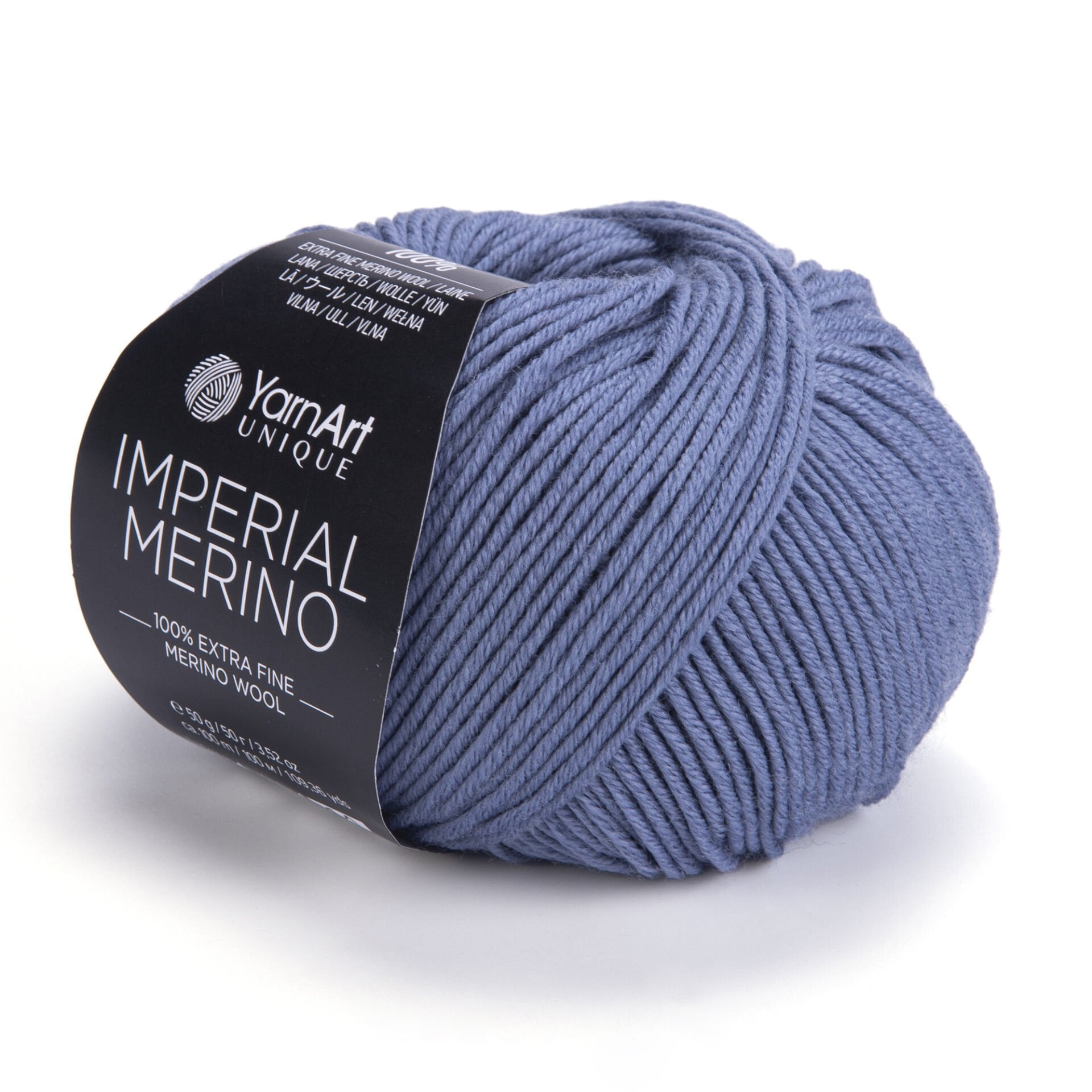 YARNART IMPERIAL MERINO - EL ÖRGÜ İPİ KOT MAVİSİ - 3336