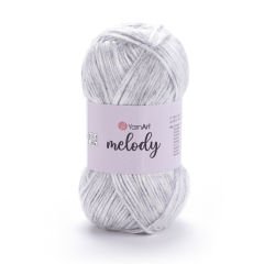 YARNART MELODY - PARLAK EL ÖRGÜ İPİ AÇIK GRİ - 881