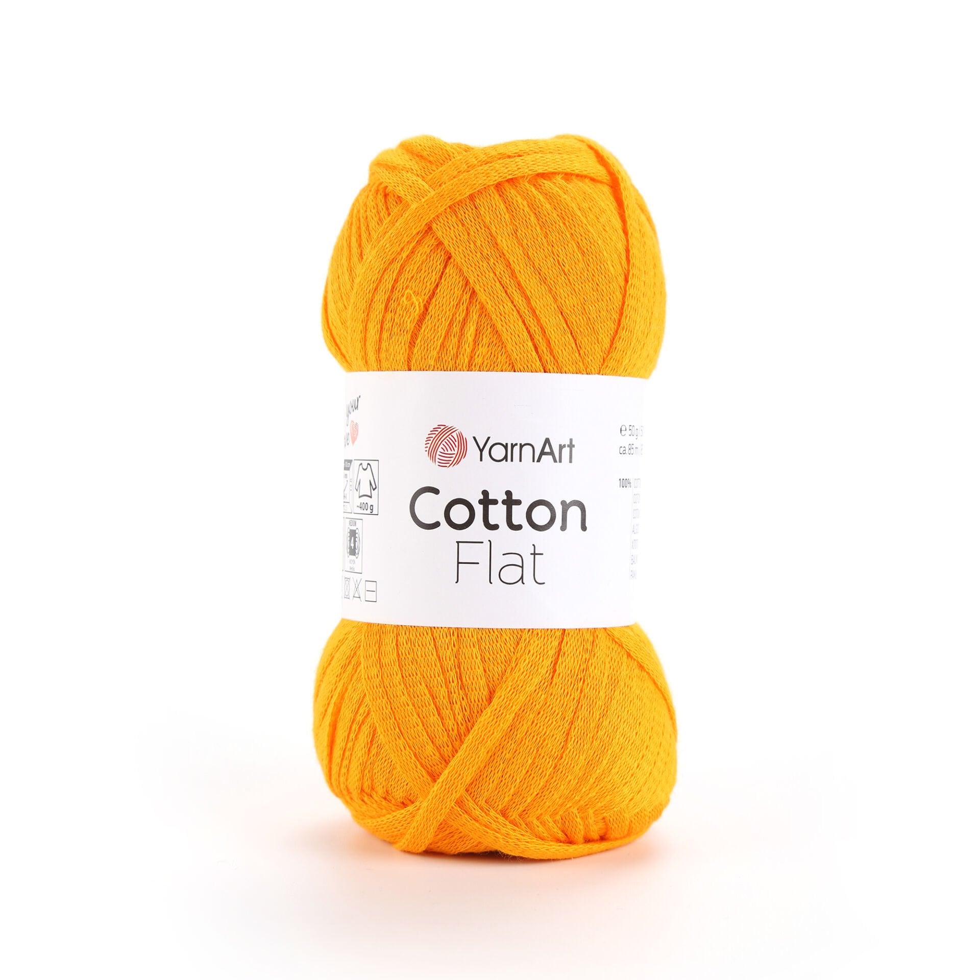 YARNART COTTON FLAT - ÖRGÜ İPİ TURUNCU - 6719