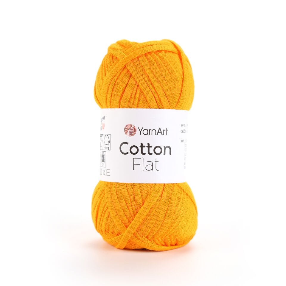 YARNART COTTON FLAT - ÖRGÜ İPİ TURUNCU - 6719
