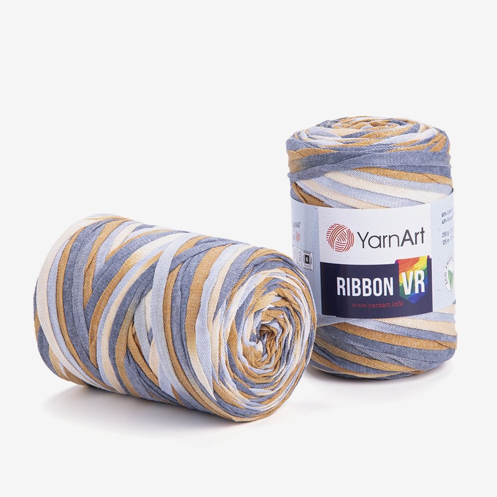 YARNART RIBBON VR - AKSESUAR EL ÖRGÜ İPİ EBRULİ - 918