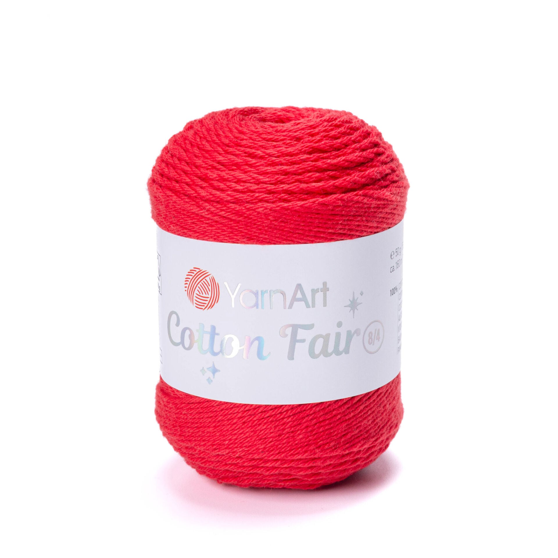 YARNART COTTON FAIR 8/4 - ÖRGÜ İPİ KIRMIZI - 5547