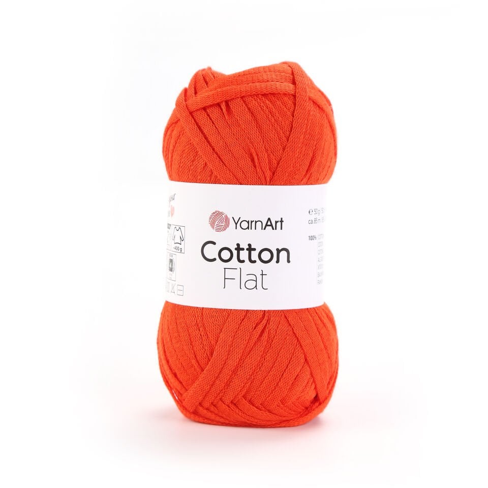 YARNART COTTON FLAT - ÖRGÜ İPİ TURUNCU - 6721