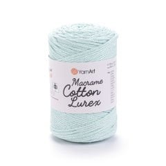 YARNART MACRAME COTTON LUREX - SİMLİ MAKROME EL ÖRGÜ İPİ CAMGÖBEĞİ - 738