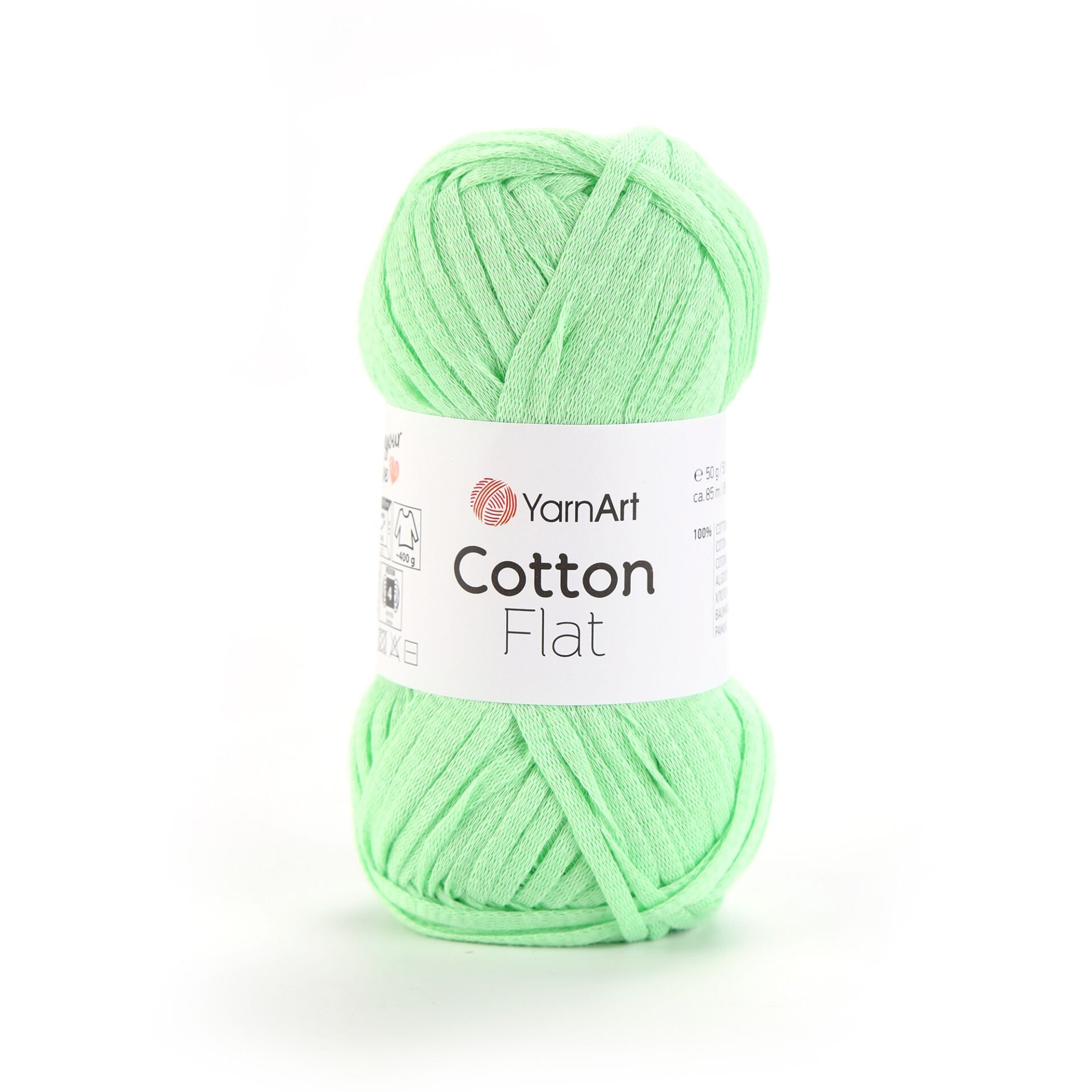 YARNART COTTON FLAT - ÖRGÜ İPİ YEŞİL - 6726