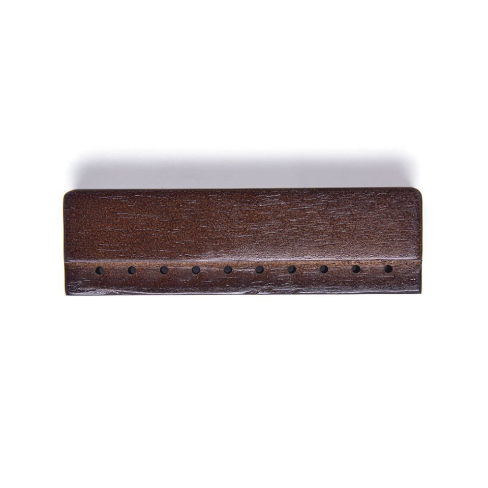 MIKNATISLI AHŞAP BURS 10 CM KOYU KAHVERENGİ