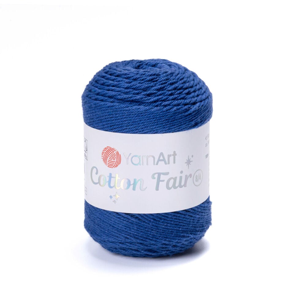 YARNART COTTON FAIR 8/4 - ÖRGÜ İPİ MAVİ - 5570