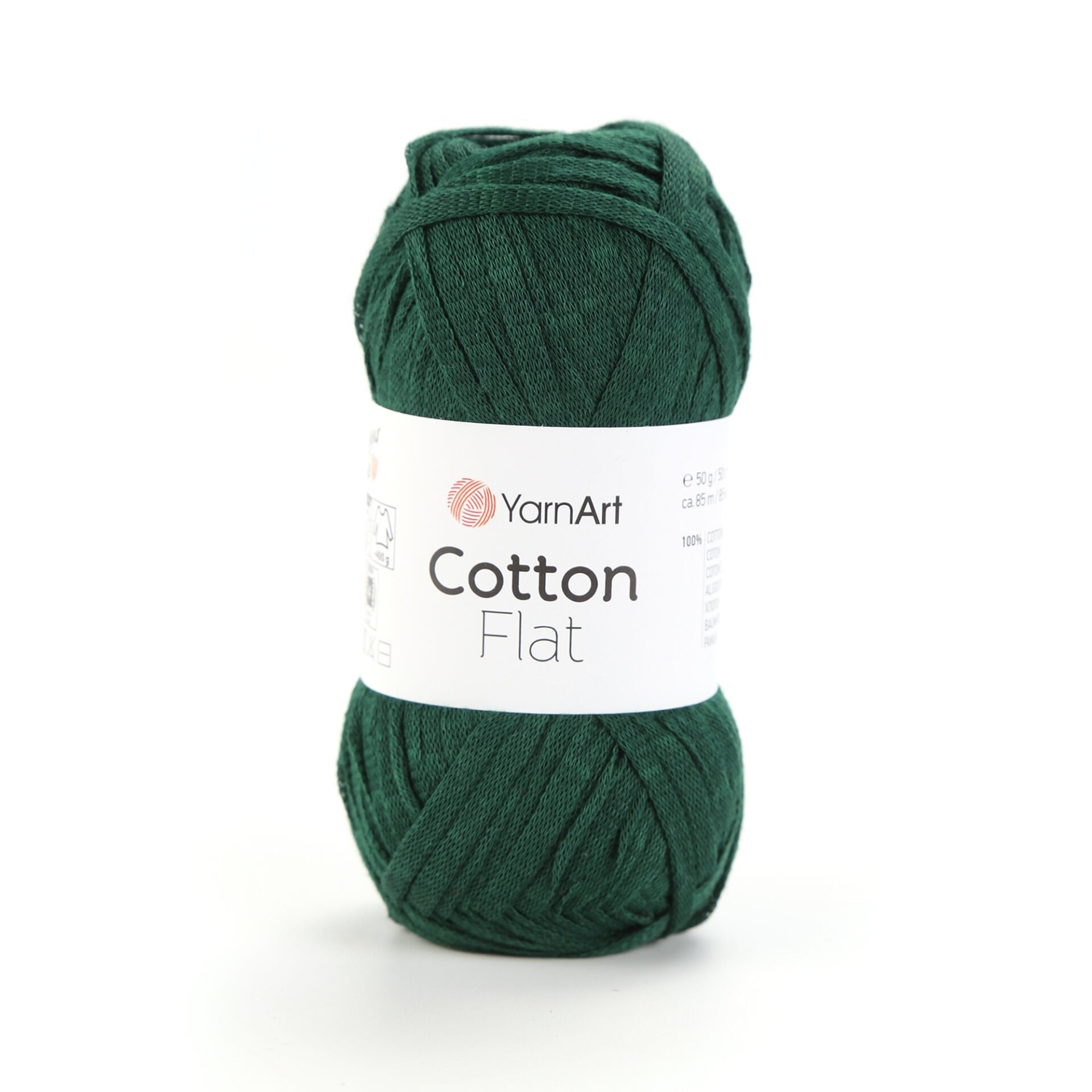 YARNART COTTON FLAT - ÖRGÜ İPİ YEŞİL - 6733