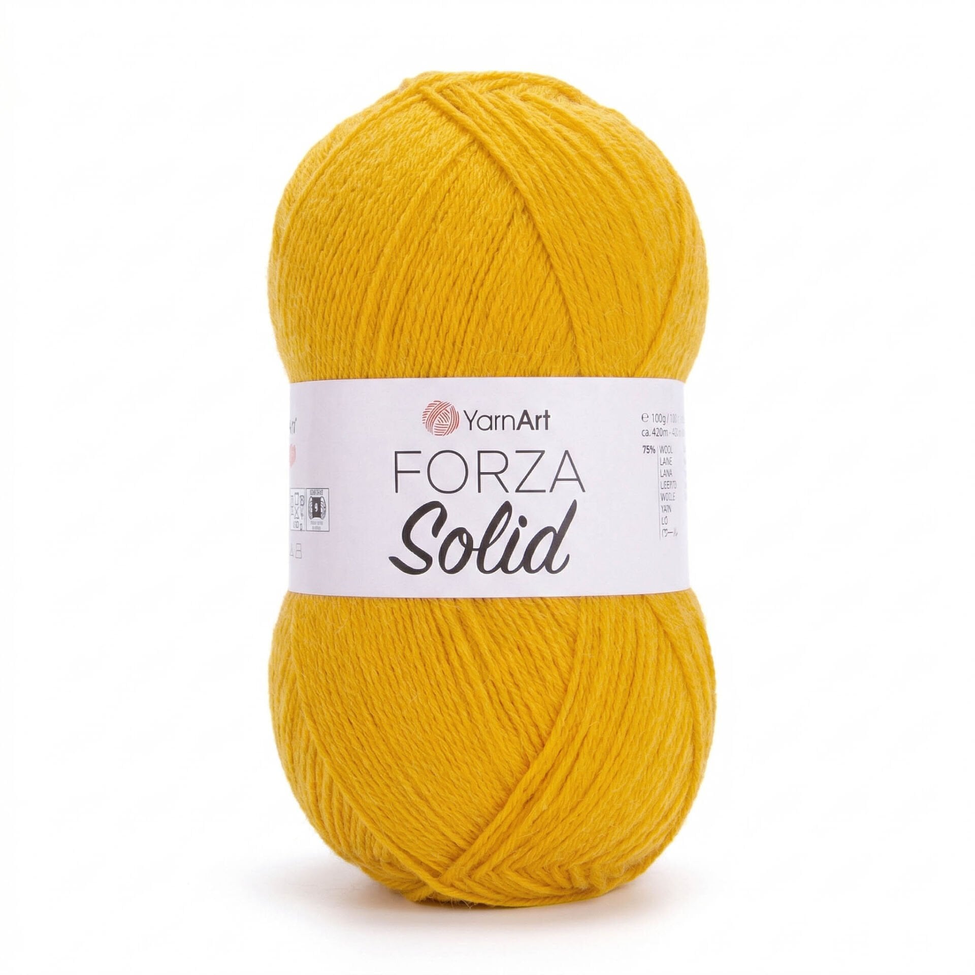 YARNART FORZA SOLID - EL ÖRGÜ İPİ HARDAL - 4610