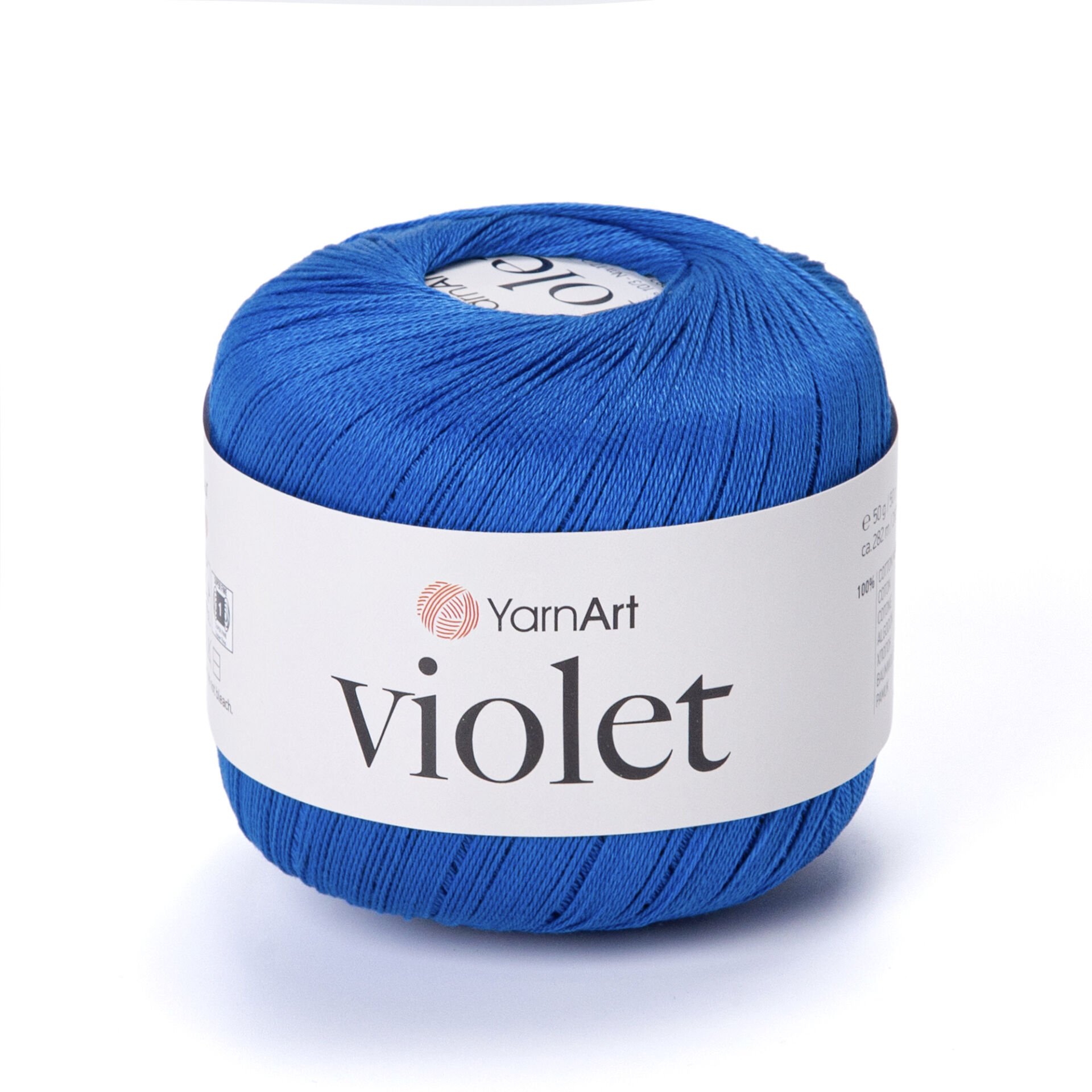 YARNART VIOLET - MERSERİZE DANTEL İPİ 4915 - ÇİVİT MAVİSİ