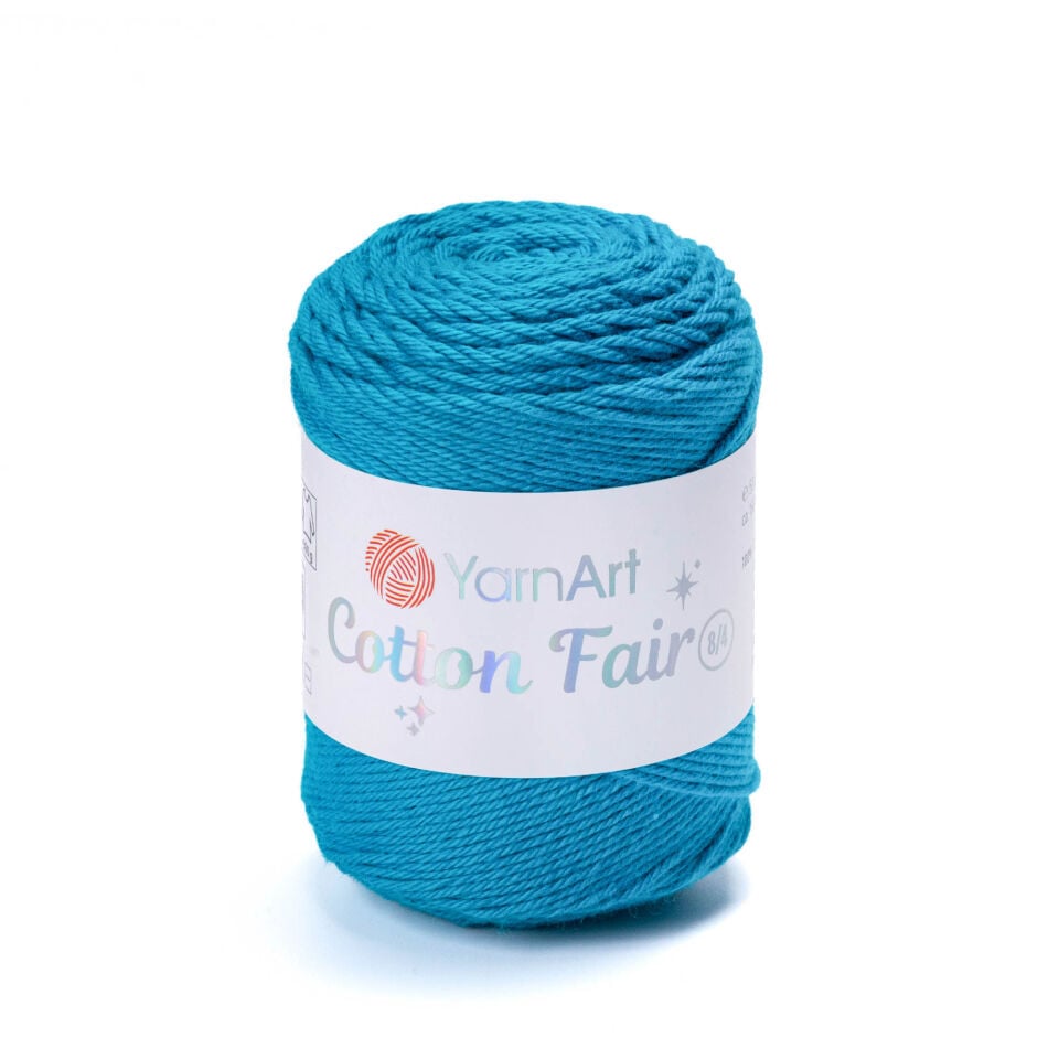 YARNART COTTON FAIR 8/4 - ÖRGÜ İPİ MAVİ - 5576