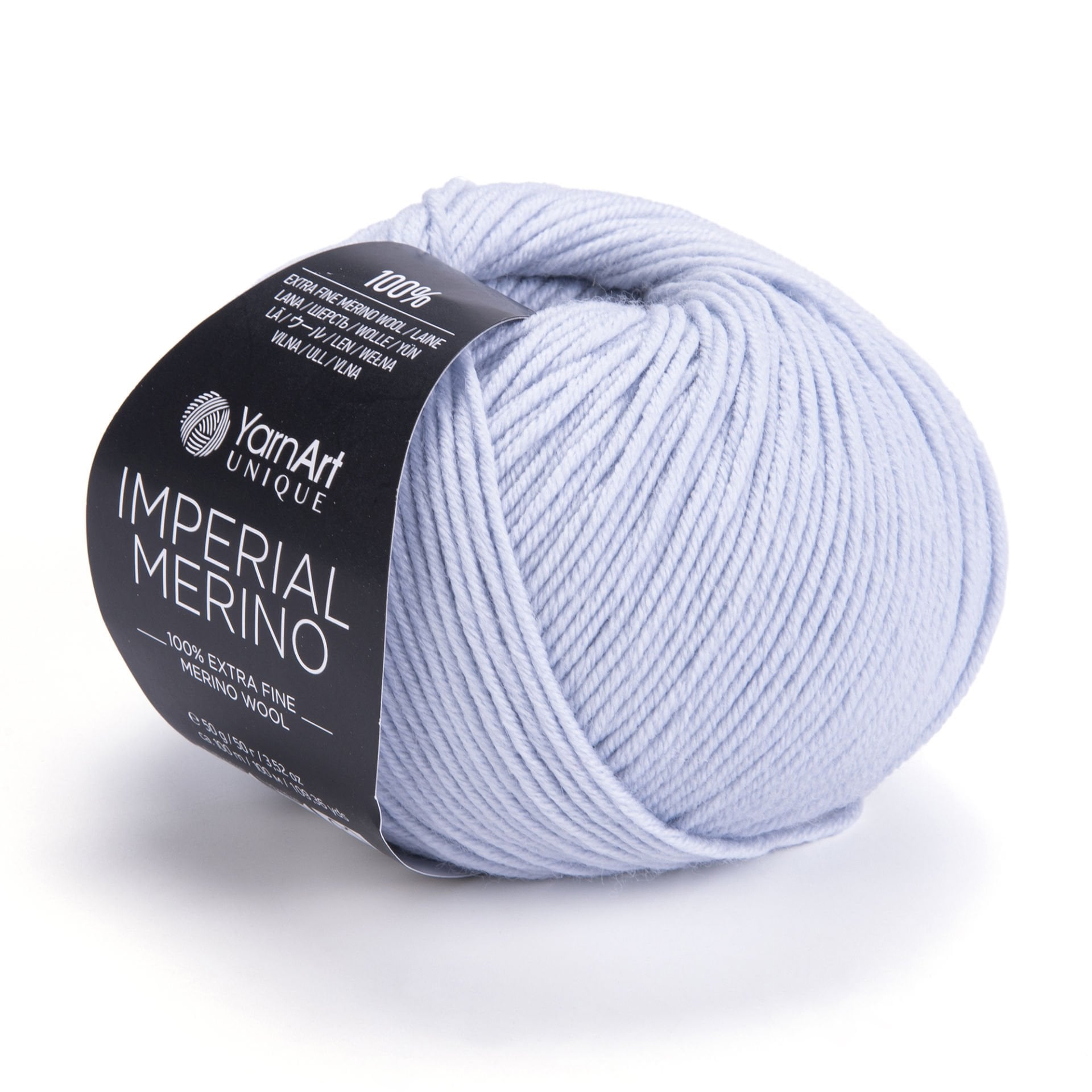 YARNART IMPERIAL MERINO - EL ÖRGÜ İPİ GRİ-MAVİ - 3339