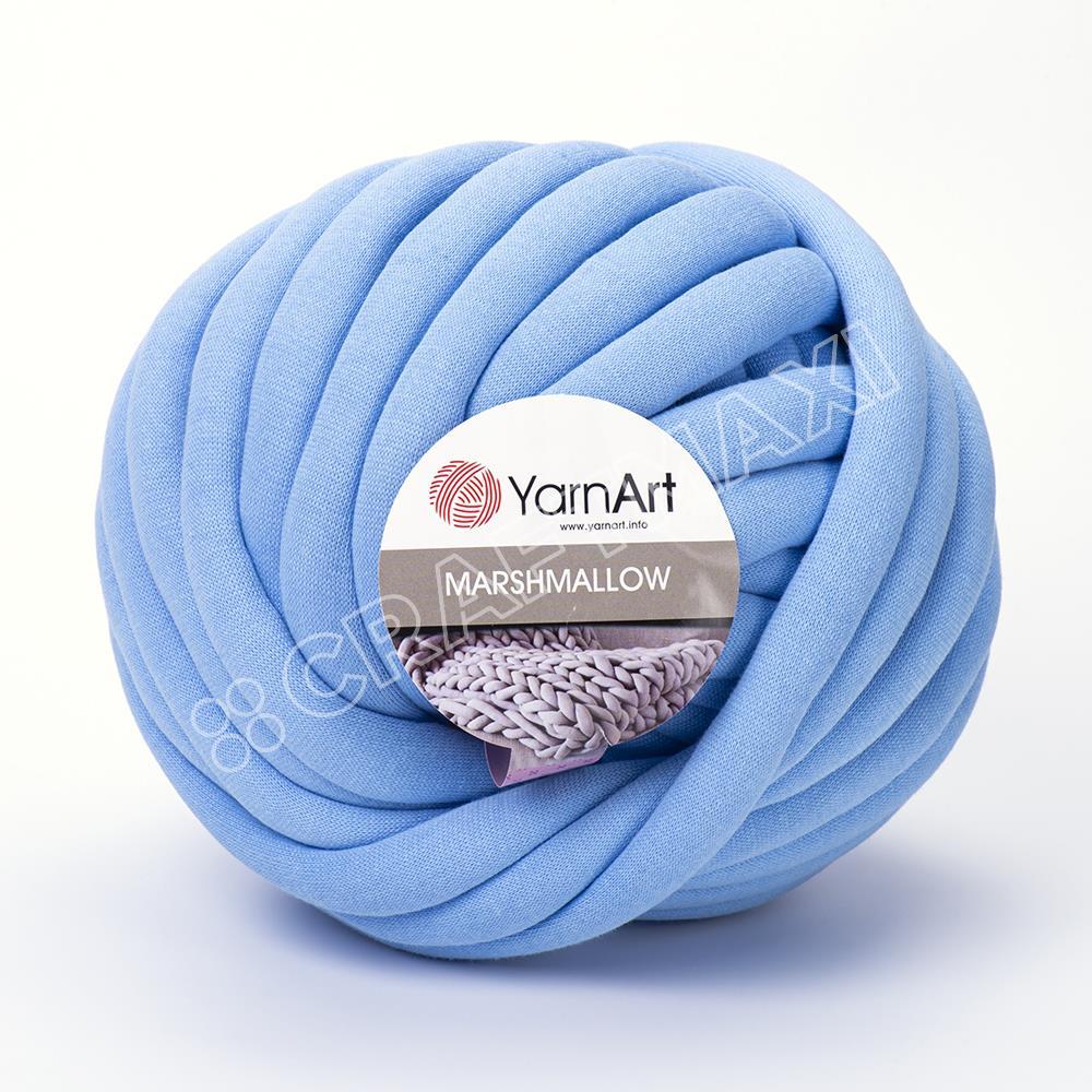 YARNART MARSHMALLOW - DÜĞÜM YASTIK İPİ BEBE MAVİSİ - 909