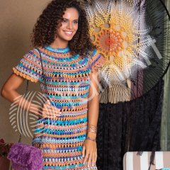 YARNART JEANS CRAZY - EBRULİ EL ÖRGÜ İPİ EBRULİ - 8212