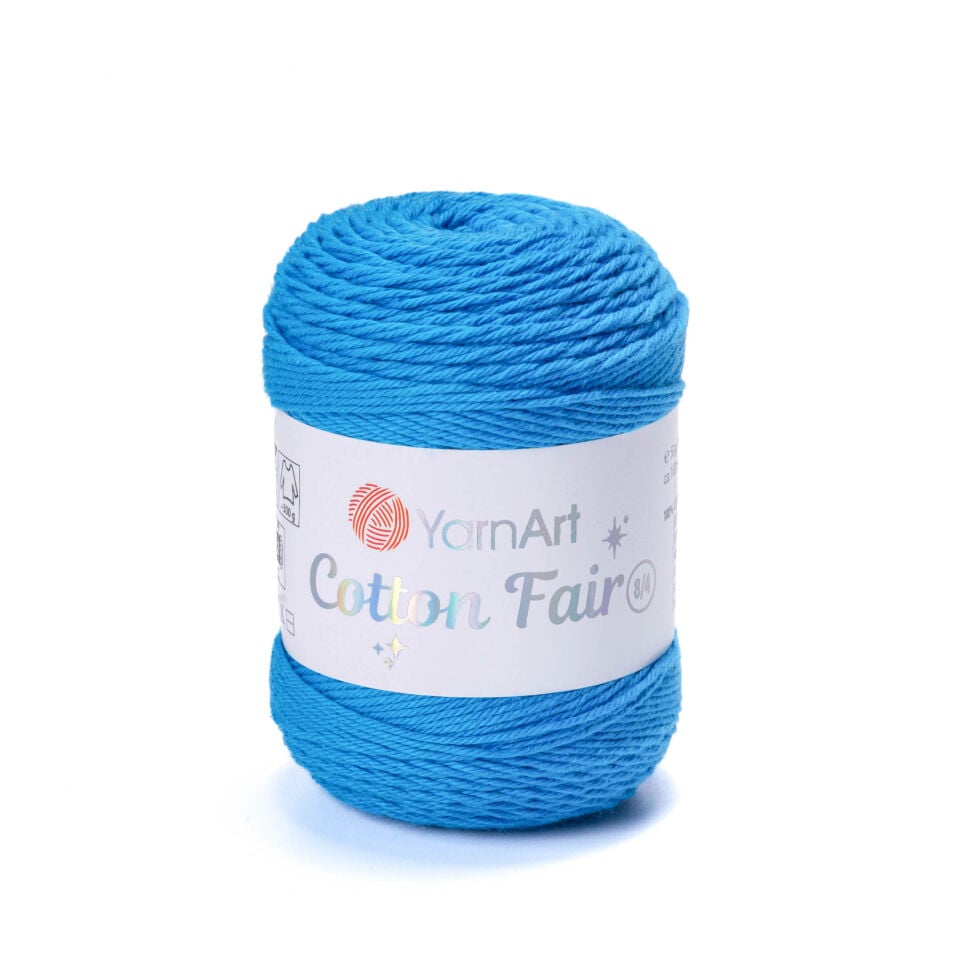 YARNART COTTON FAIR 8/4 - ÖRGÜ İPİ MAVİ - 5578
