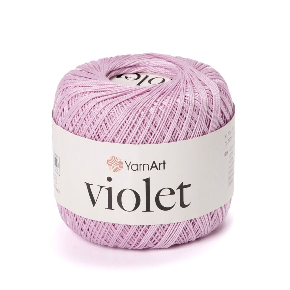 YARNART VIOLET - MERSERİZE DANTEL İPİ 5049 - LİLA