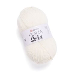 YARNART FORZA SOLID - EL ÖRGÜ İPİ KIRIK BEYAZ - 4602