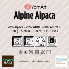 YARNART ALPINE ALPACA NEW - EL ÖRGÜ İPİ
