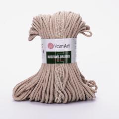 YARNART MACRAME BRAIDED - MAKROME EL ÖRGÜ İPİ KREM - 753