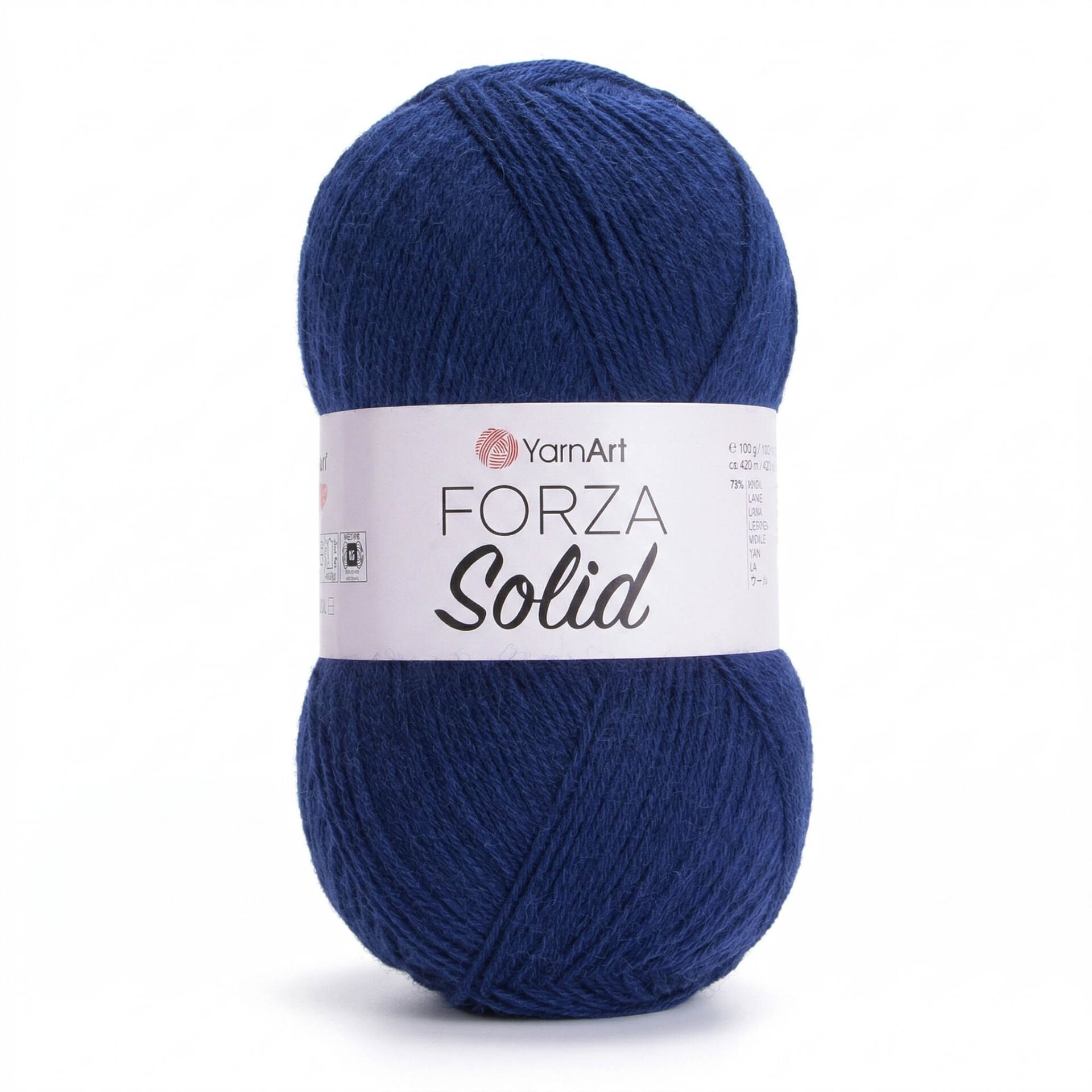 YARNART FORZA SOLID - EL ÖRGÜ İPİ LACİVERT - 4620