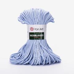 YARNART MACRAME BRAIDED - MAKROME EL ÖRGÜ İPİ BEBE MAVİSİ - 760