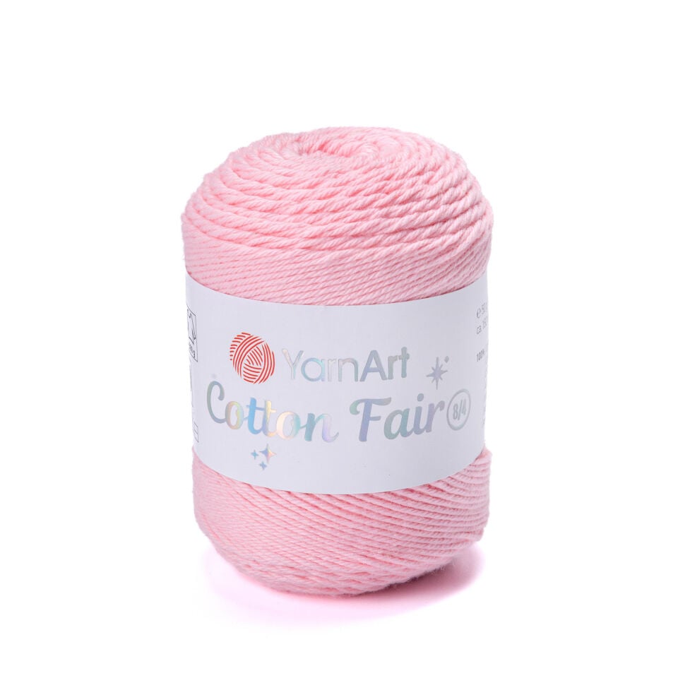 YARNART COTTON FAIR 8/4 - ÖRGÜ İPİ PEMBE - 5535