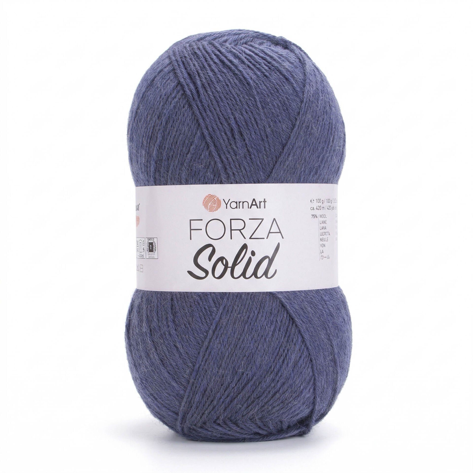 YARNART FORZA SOLID - EL ÖRGÜ İPİ MAVİ - 4615