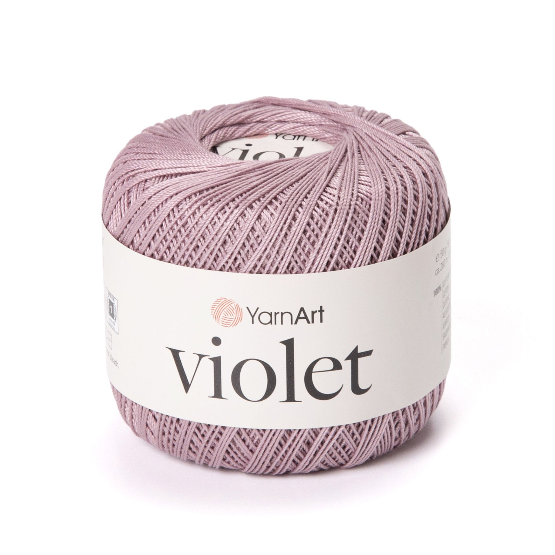 YARNART VIOLET - MERSERİZE DANTEL İPİ 4931 - AÇIK LİLA