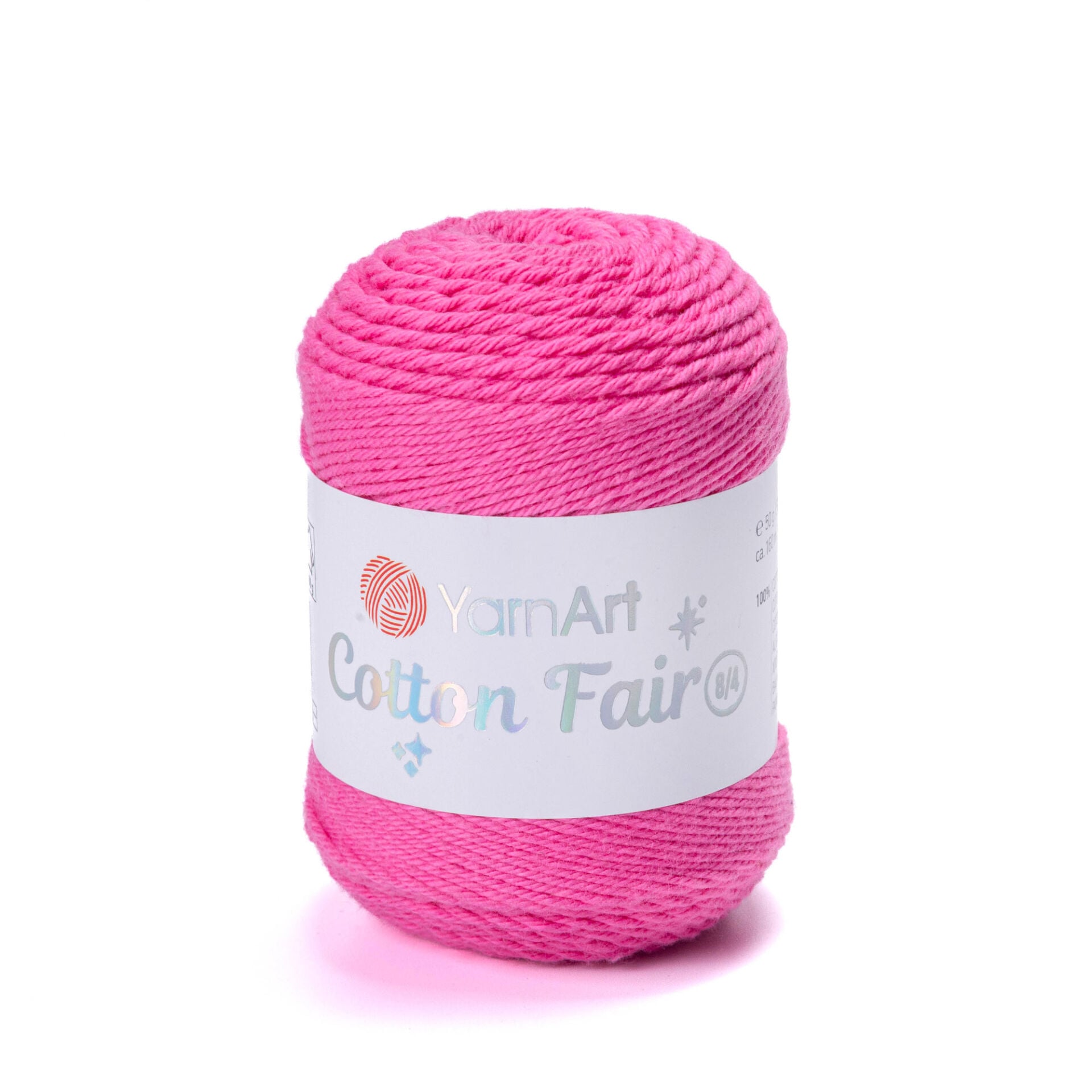 YARNART COTTON FAIR 8/4 - ÖRGÜ İPİ PEMBE - 5539
