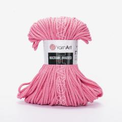 YARNART MACRAME BRAIDED - MAKROME EL ÖRGÜ İPİ PEMBE - 762