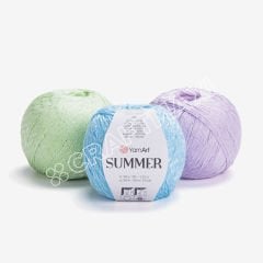 YARNART SUMMER - IŞILTILI EL ÖRGÜ İPİ