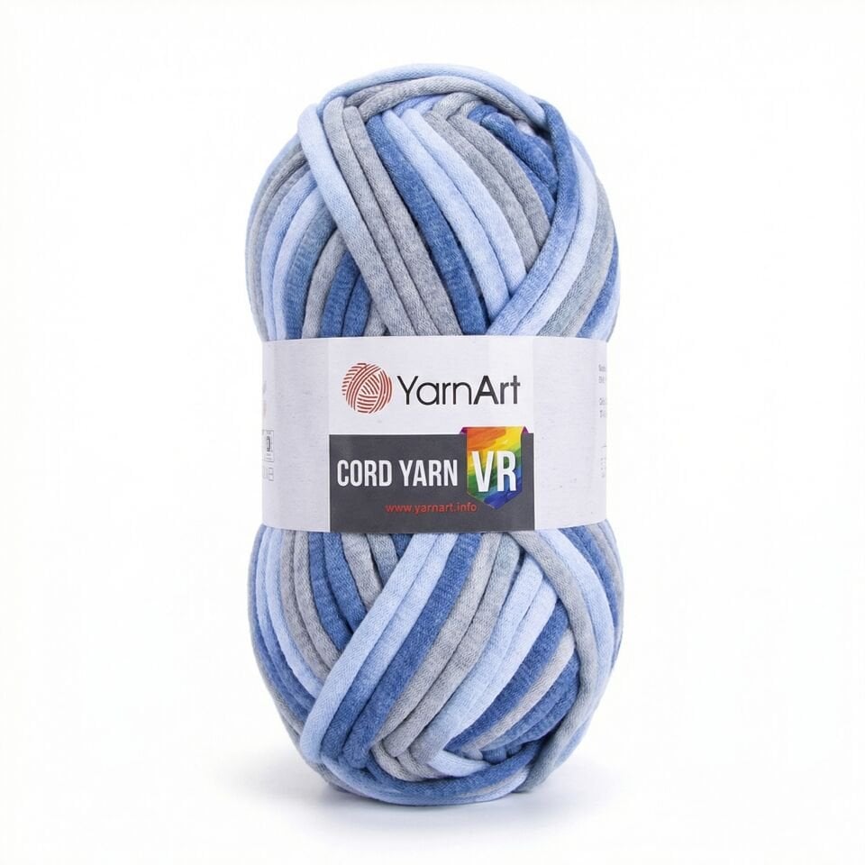 YARNART CORD YARN VR - AKSESUAR EL ÖRGÜ İPİ EBRULİ - 916