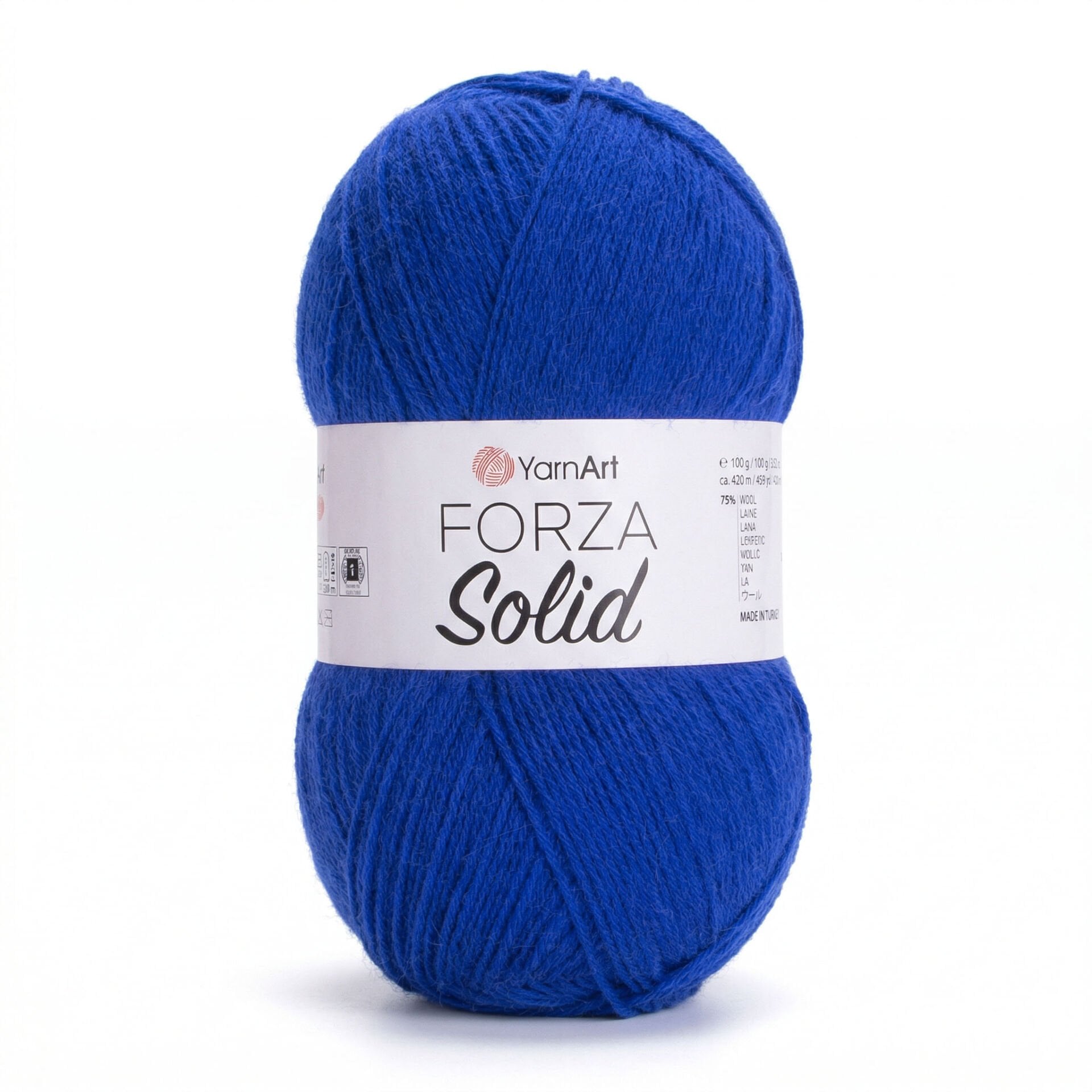 YARNART FORZA SOLID - EL ÖRGÜ İPİ MAVİ - 4619