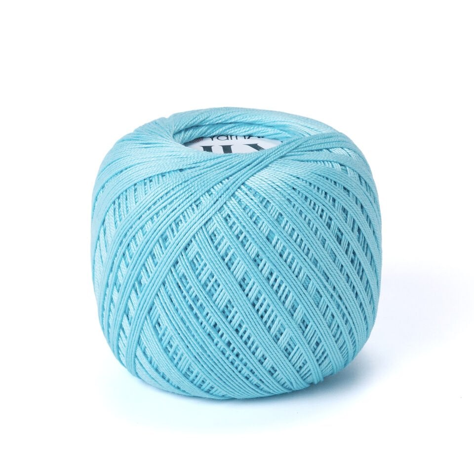 YARNART LILY - MERSERİZE DANTEL İPİ AÇIK TURKUAZ - 5353