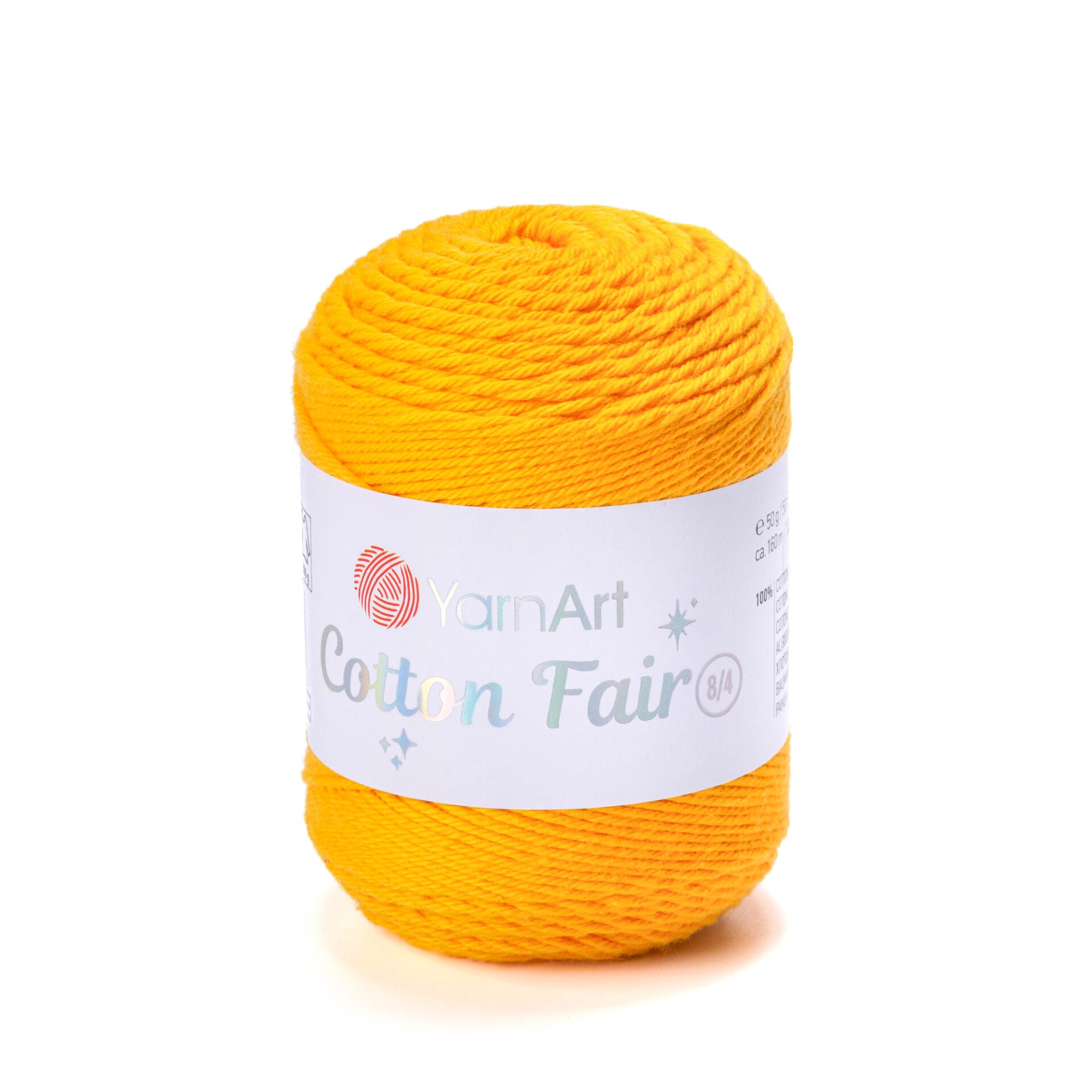 YARNART COTTON FAIR 8/4 - ÖRGÜ İPİ SARI - 5509