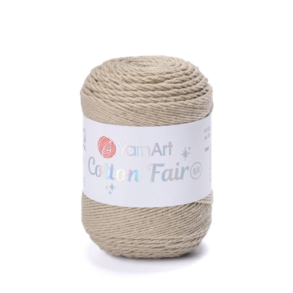 YARNART COTTON FAIR 8/4 - ÖRGÜ İPİ TAŞ RENGİ - 5562