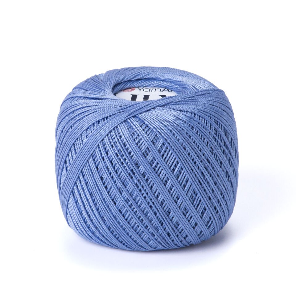 YARNART LILY - MERSERİZE DANTEL İPİ MAVİ - 0582