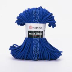 YARNART MACRAME BRAIDED - MAKROME EL ÖRGÜ İPİ KOYU MAVİ - 772