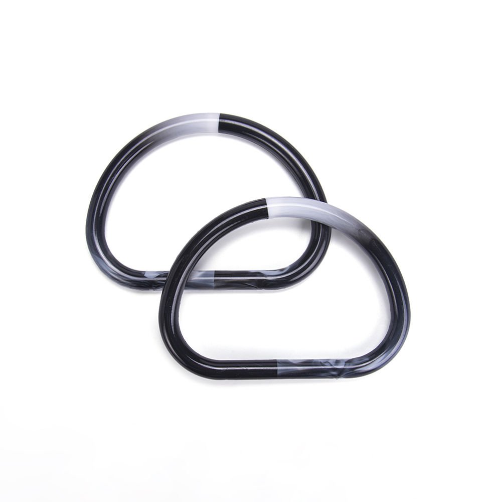 D MODEL SİLİNDİR ÇANTA SAPI 2 ADET SİYAH