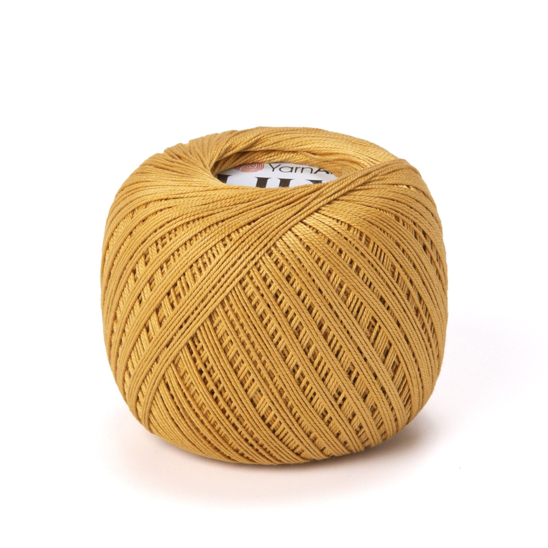 YARNART LILY - MERSERİZE DANTEL İPİ HARDAL - 0351