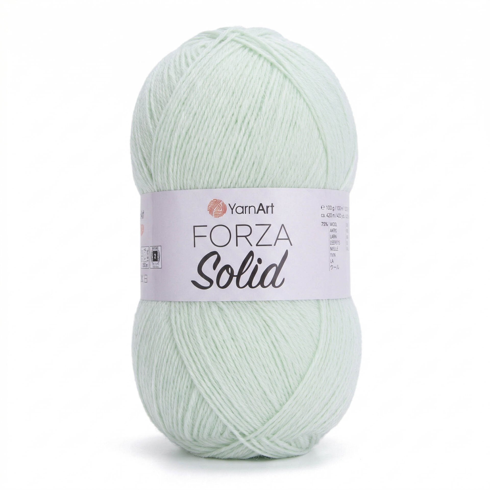 YARNART FORZA SOLID - EL ÖRGÜ İPİ SU YEŞİLİ - 4631