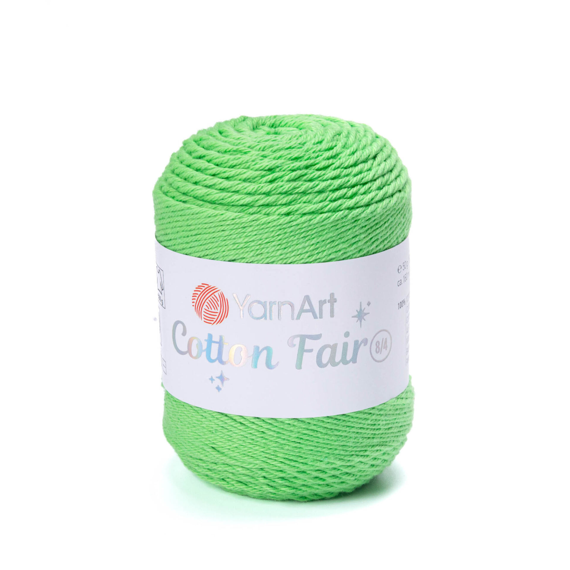 YARNART COTTON FAIR 8/4 - ÖRGÜ İPİ YEŞİL - 5556