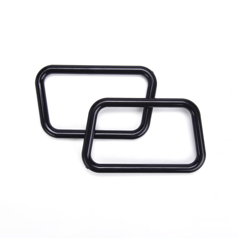 DİKDÖRTGEN SİLİNDİR ÇANTA SAPI 2 ADET SİYAH