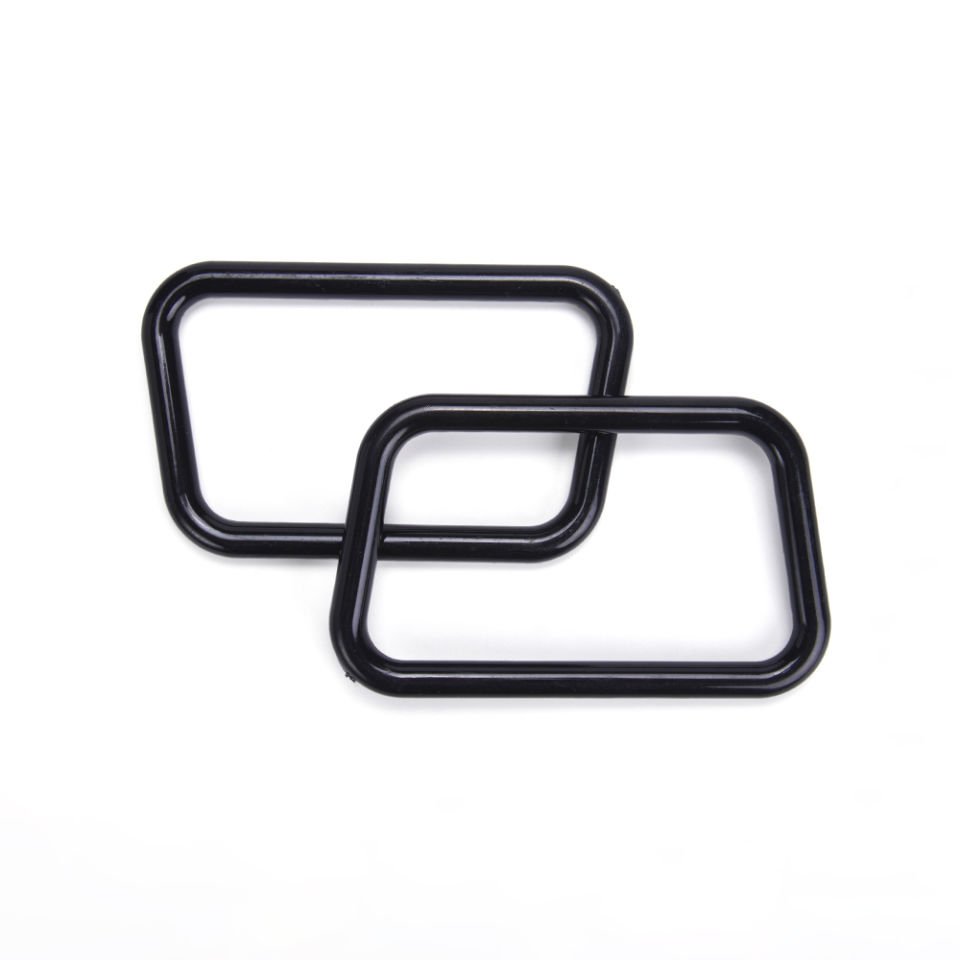 DİKDÖRTGEN SİLİNDİR ÇANTA SAPI 2 ADET SİYAH