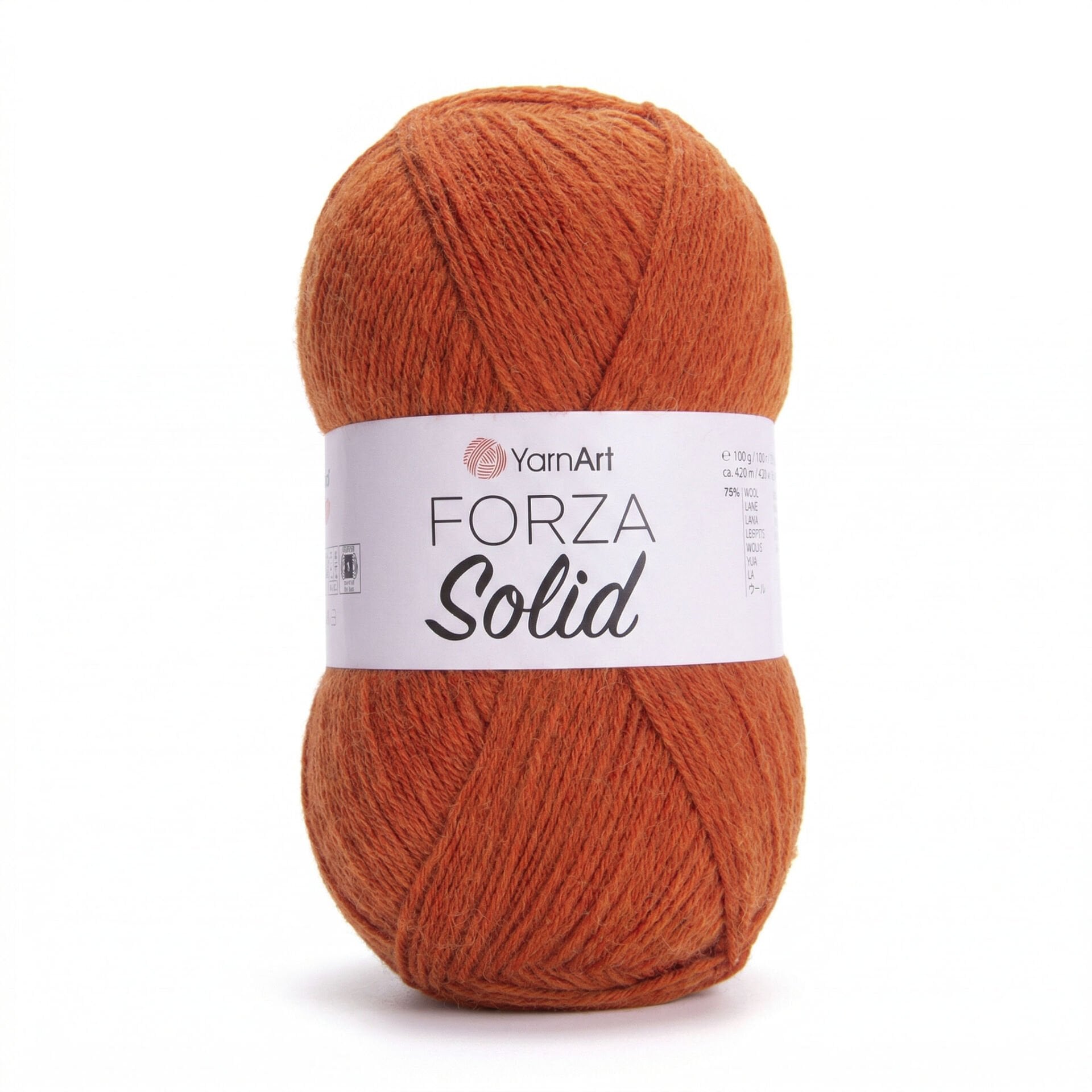 YARNART FORZA SOLID - EL ÖRGÜ İPİ TURUNCU - 4609