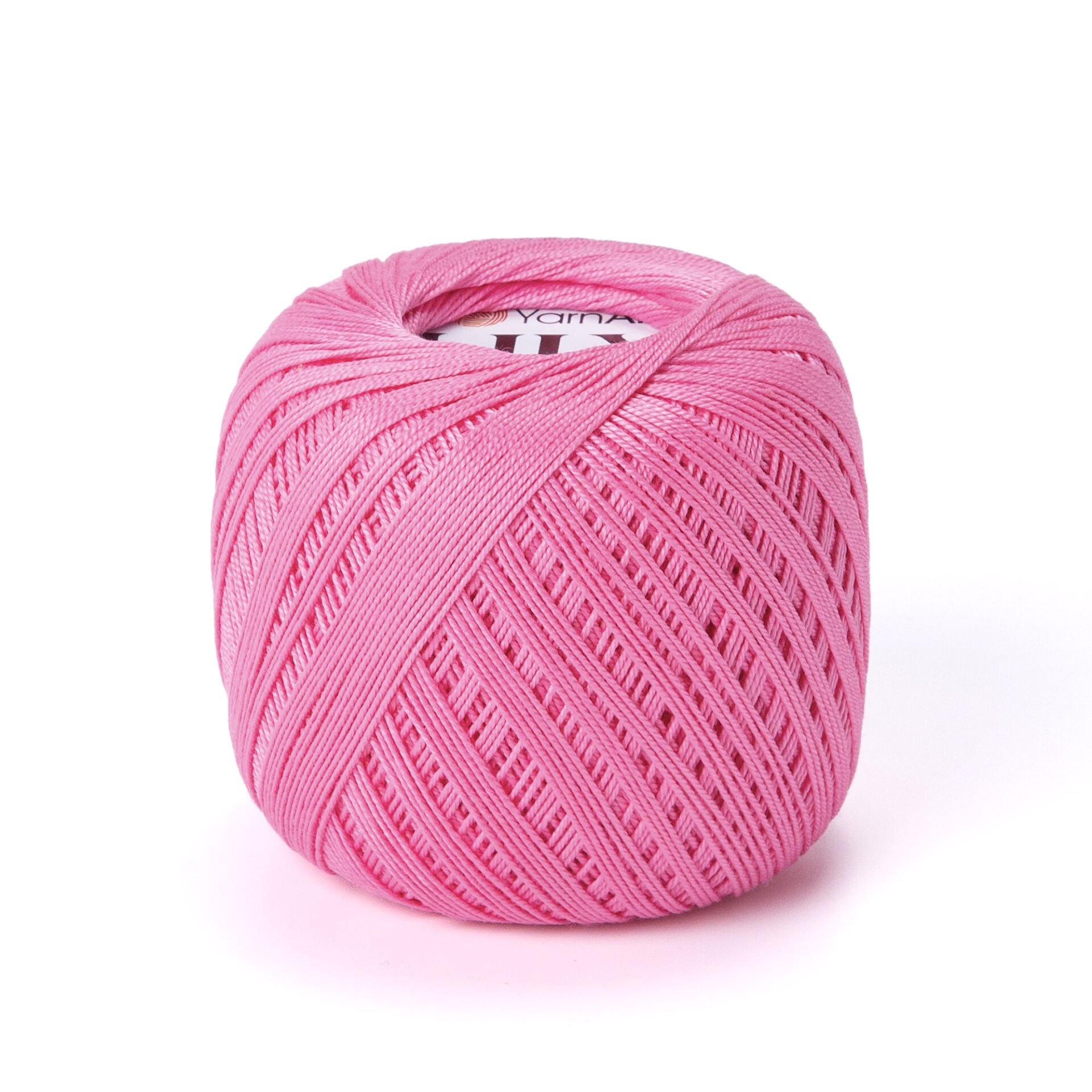 YARNART LILY - MERSERİZE DANTEL İPİ KOYU PEMBE - 5001